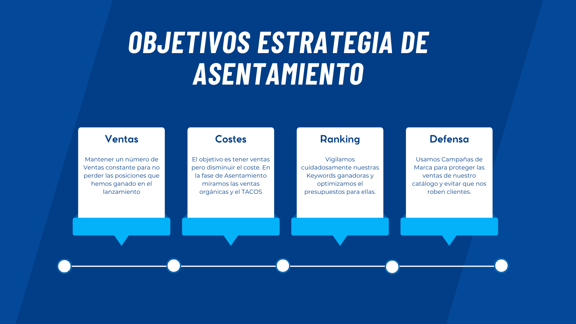 Objetivos a Conseguir en la Estrategia de PPC Asentamiento