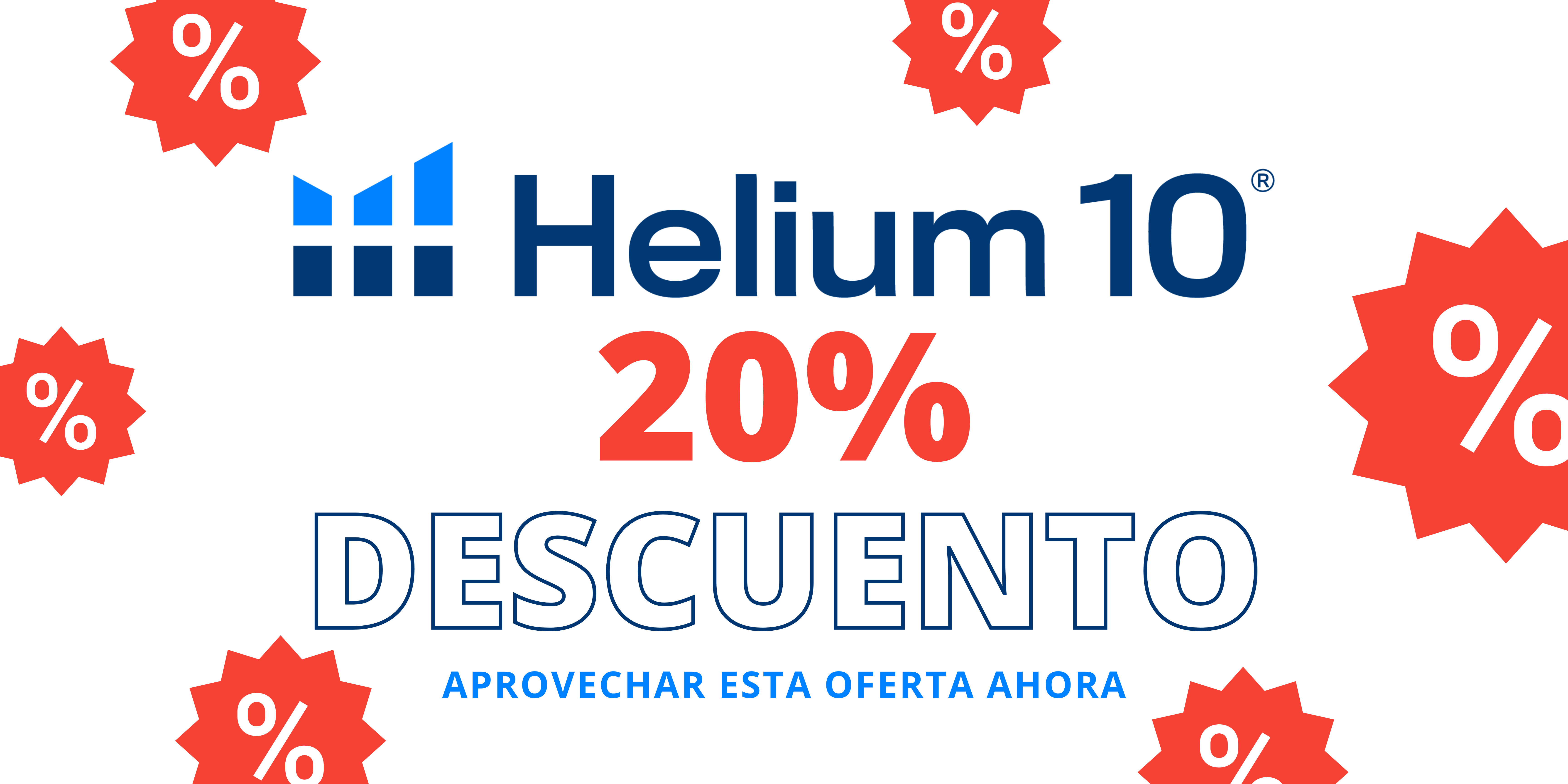 Descuento del 20% en Helium 10