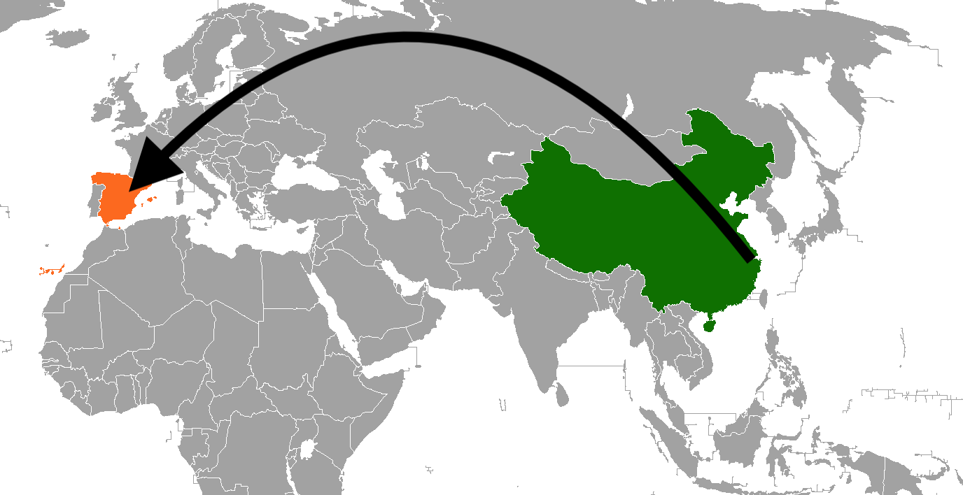 Rutas de Envío de China a España y Servicio Puerta a Puerta